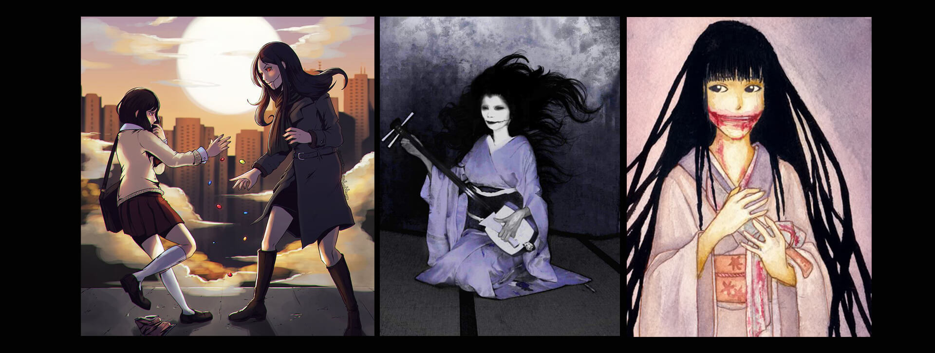 Kuchisake Onna: Truyền thuyết về người phụ nữ bị rạch miệng